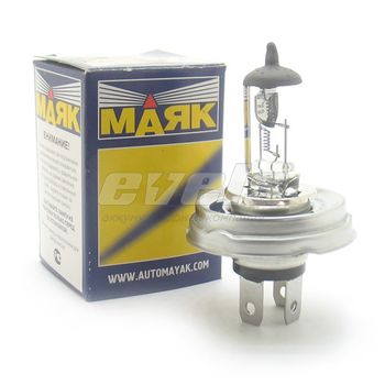 Лампа "Маяк" 24V H4 75/70W (P45t)